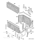 UNIT PARTS Diagram and Parts List for AZ41E09EAPW3  General Electric Air Conditioner