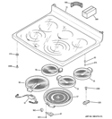 Part Location Diagram of WB18T10526 GE HARNESS WIRE MAINTOP