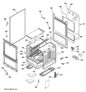 BODY PARTS Diagram and Parts List for RA724K3WH  Hotpoint Range