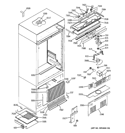 CONTROLS & COMPONENTS Diagram and Parts List for ZICS360NRJRH  General Electric Refrigerator