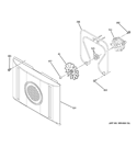 CONVECTION FAN Diagram and Parts List for PCB975ST1SS  General Electric Range