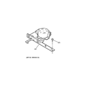 DOOR LOCK Diagram and Parts List for JDP42DT1BB  General Electric Range