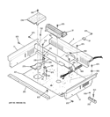 COOLING FAN Diagram and Parts List for JDP42DT1BB  General Electric Range
