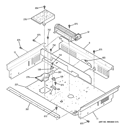 COOLING FAN Diagram and Parts List for JSP42SN4SS  General Electric Range