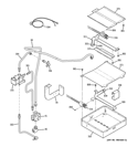 GAS & BURNER PARTS Diagram and Parts List for PGS908DEP2CC  General Electric Range