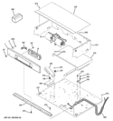 Part Location Diagram of WB27T11408 GE CONTROL OVN (ERC3HP)