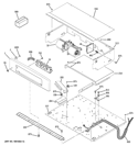 CONTROL PANEL Diagram and Parts List for JTP75SP2SS  General Electric Wall Oven