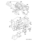 CONTROL PARTS Diagram and Parts List for AZ41E09DABW4  General Electric Air Conditioner