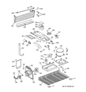 UNIT PARTS Diagram and Parts List for GTH18CBC2RBB  General Electric Refrigerator
