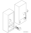 WATER SYSTEM Diagram and Parts List for PDS22SBSBRSS  General Electric Refrigerator