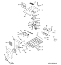 Part Location Diagram of 31-14997 GE PM MINI MANUAL
