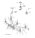 VALVE & TUBE ASSEMBLIES Diagram and Parts List for ZGU375NSD2SS  General Electric Cooktop