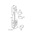 LATCH BOARD PARTS Diagram and Parts List for CEB1590SS1SS  General Electric Microwave