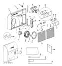 Part Location Diagram of WB24X10194 GE SWITCH FAN