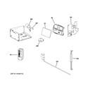 Part Location Diagram of WJ20X20134 GE CAPACITOR