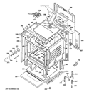 BODY PARTS Diagram and Parts List for RB792DR2WW  Hotpoint Range