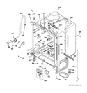 Part Location Diagram of WD12X10365 GE DOME FLOAT
