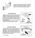 EVAPORATOR INSTRUCTIONS Diagram and Parts List for GTS22WCPCRCC  General Electric Refrigerator
