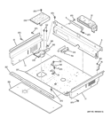 COOLING FAN Diagram and Parts List for P2S975SEP3SS  General Electric Range