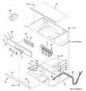 CONTROL PANEL Diagram and Parts List for JKS10DP2BB  General Electric Wall Oven