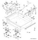 GAS & BURNER PARTS Diagram and Parts List for ZDP304LP4SS  General Electric Range