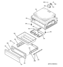WARMING DRAWER Diagram and Parts List for JB710ST1SS  General Electric Range