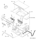 CONTROL PANEL Diagram and Parts List for JKP35SP4SS  General Electric Wall Oven