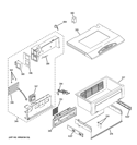 QUICK CHILL Diagram and Parts List for ZISP480DTBSS  General Electric Refrigerator