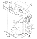 CONTROL PANEL Diagram and Parts List for PT960DR1BB  General Electric Wall Oven