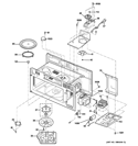 Part Location Diagram of WB20X10057 GE MOTOR AC FAN