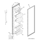 FRESH FOOD DOOR Diagram and Parts List for GSL25IGZCLS  General Electric Refrigerator