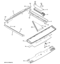 Part Location Diagram of WB56T10330 GE PANEL CONTROL