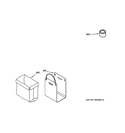 ACCESSORY PARTS Diagram and Parts List for ZCGP150RII-00  General Electric Trash Compactor
