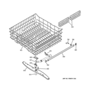 Part Location Diagram of WD12X10372 GE ROLLER TUB