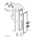 FREEZER DOOR Diagram and Parts List for RCE25RGBBFSV  General Electric Refrigerator