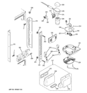 FRESH FOOD SECTION Diagram and Parts List for PFSF2MJYHWW  General Electric Refrigerator