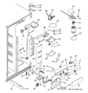 FRESH FOOD SECTION Diagram and Parts List for PCE23VGXGFSS  General Electric Refrigerator