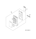 CONTROL PARTS Diagram and Parts List for JVM1540MP2SA  General Electric Microwave