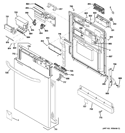 Part Location Diagram of WD21X10482 GE MODEL SELECTOR PLUG Assembly