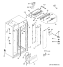 Part Location Diagram of WR17X12820 GE BRACKET CEILING