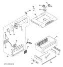 Part Location Diagram of WR32X10924 GE QC MULLION Assembly 36