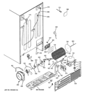 Part Location Diagram of WR55X11120 GE BOARD Assembly MAIN CONTROL
