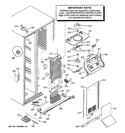 Part Location Diagram of WR17X13044 GE BRACKET