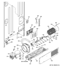 MACHINE COMPARTMENT Diagram and Parts List for PFSS5RKZHSS  General Electric Refrigerator