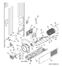 MACHINE COMPARTMENT Diagram and Parts List for PGSS5NFZH SS  General Electric Refrigerator