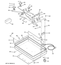 GAS & BURNER PARTS Diagram and Parts List for PGP943DET1BB  General Electric Cooktop