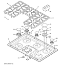 Part Location Diagram of 31-15011 GE PM MINI MANUAL