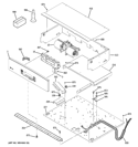 CONTROL PANEL Diagram and Parts List for PCT916SR2SS  General Electric Wall Oven