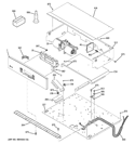 CONTROL PANEL Diagram and Parts List for PT956DR2BB  General Electric Wall Oven