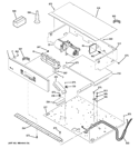 CONTROL PANEL Diagram and Parts List for PT956SR2SS  General Electric Wall Oven